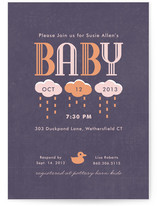 Graphique Baby Shower Invitations