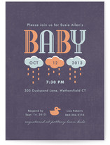 Graphique Baby Shower Invitations