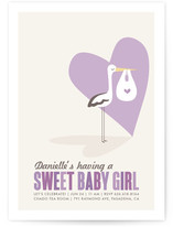 Sweet Delivery Baby Shower Invitations