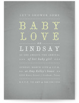 Baby Love Baby Shower Invitations