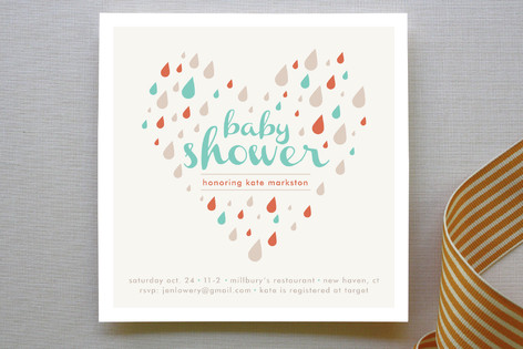 Shower of Love Baby Shower Invitations