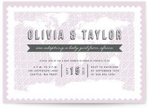 Our Little Worldly Baby Baby Shower Invitations