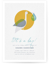 Via Stork Baby Shower Invitations