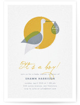Via Stork Baby Shower Invitations