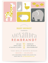 Born Free Baby Shower Invitations
