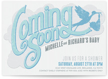 Coming Soon Baby Shower Invitations