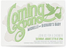 Coming Soon Baby Shower Invitations