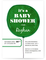 The Balloon Baby Shower Invitations