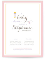 Rattle and Hum Baby Shower Invitations