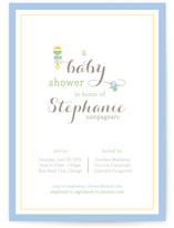 Rattle and Hum Baby Shower Invitations