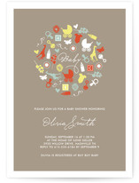 Oh Baby Baby Shower Invitations