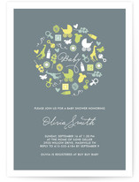 Oh Baby Baby Shower Invitations