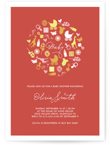 Oh Baby Baby Shower Invitations