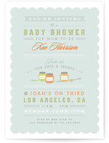 Eats & Treats Baby Shower Invitations