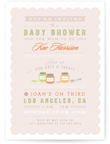 Eats & Treats Baby Shower Invitations