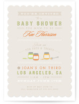 Eats & Treats Baby Shower Invitations