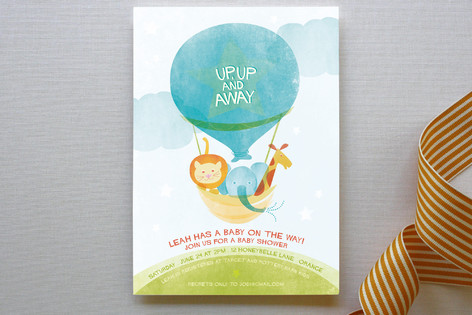 Cloud Nine Baby Shower Invitations