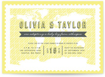 Our Little Worldly Baby Baby Shower Invitations