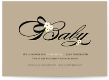 Audrey Baby Baby Shower Invitations