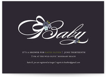 Audrey Baby Baby Shower Invitations