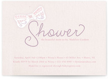 Bowtied Baby Shower Invitations