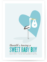 Sweet Delivery Baby Shower Invitations
