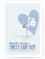 Sweet Delivery Baby Shower Invitations