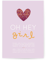 Confetti Love Baby Shower Invitations