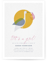 Via Stork Baby Shower Invitations