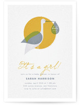 Via Stork Baby Shower Invitations
