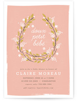 Petit Bebe Baby Shower Invitations