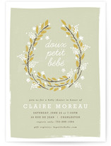 Petit Bebe Baby Shower Invitations