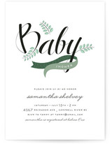 Windy Day Baby Shower Invitations