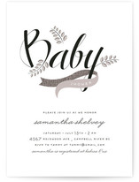Windy Day Baby Shower Invitations