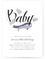 Windy Day Baby Shower Invitations