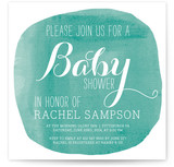 Simply Baby Baby Shower Invitations