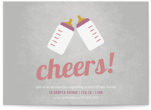Cheers! Baby Shower Invitations