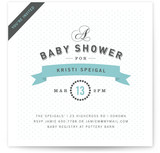 Bon Vivant Baby Shower Invitations