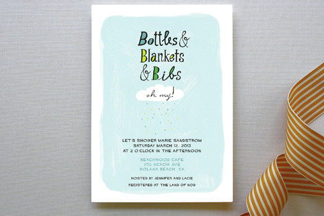 Oh My! Baby Shower Invitations
