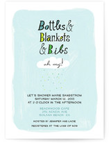 Oh My! Baby Shower Invitations