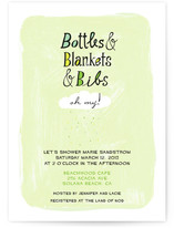 Oh My! Baby Shower Invitations