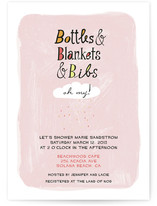 Oh My! Baby Shower Invitations