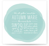 A Dabble of Paint Baby Shower Invitations