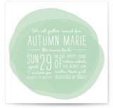A Dabble of Paint Baby Shower Invitations