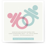 Twin Binks Baby Shower Invitations