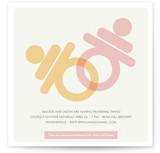 Twin Binks Baby Shower Invitations