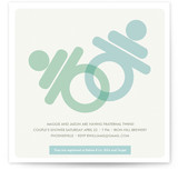Twin Binks Baby Shower Invitations