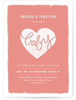 Sealed with Love Baby Shower Invitations