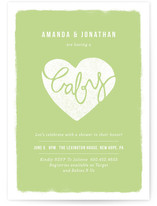 Sealed with Love Baby Shower Invitations