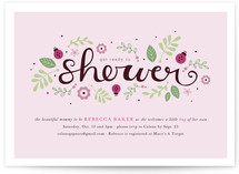Ladybug Love Baby Shower Invitations